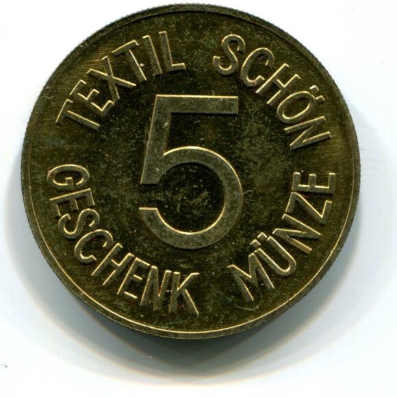 Germany Textil Medal (b735-82) - Picture 2 of 2